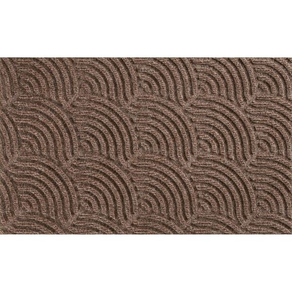 Waves Doormat - Taupe Brown